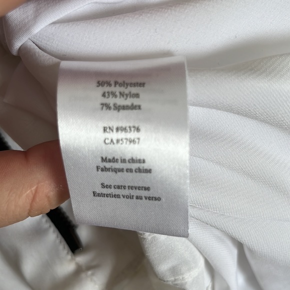 Samuel Dong white coat dress size small - Picture 9 of 10